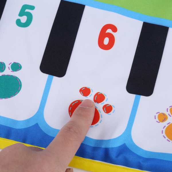 Baby Musikmatta, Baby Musikmatta, Krypande Pianomatta Pedagogisk Musikleksak Barn Present