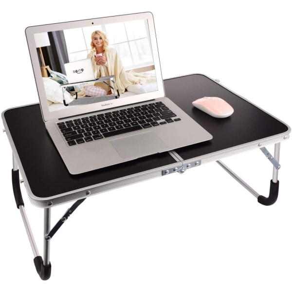 hopfällbart bord, sängbord, hopfällbar sängbricka, bärbar bärbar dator