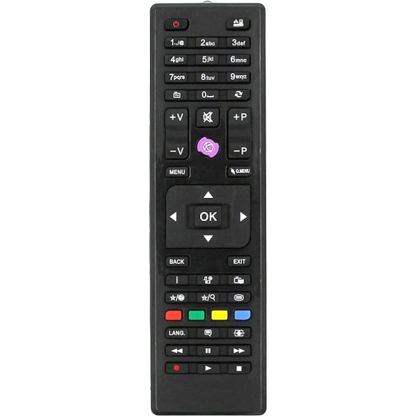 Lämplig för JVC HD TV-fjärrkontroll RC4875 /RC-4875 Ersättningsfjärrkontroll
