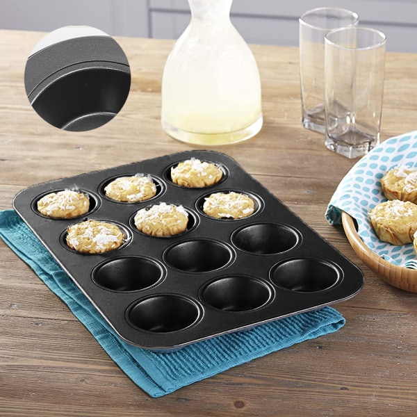 Muffinsform, non-stick muffinsbakplåt, muffinsbakform