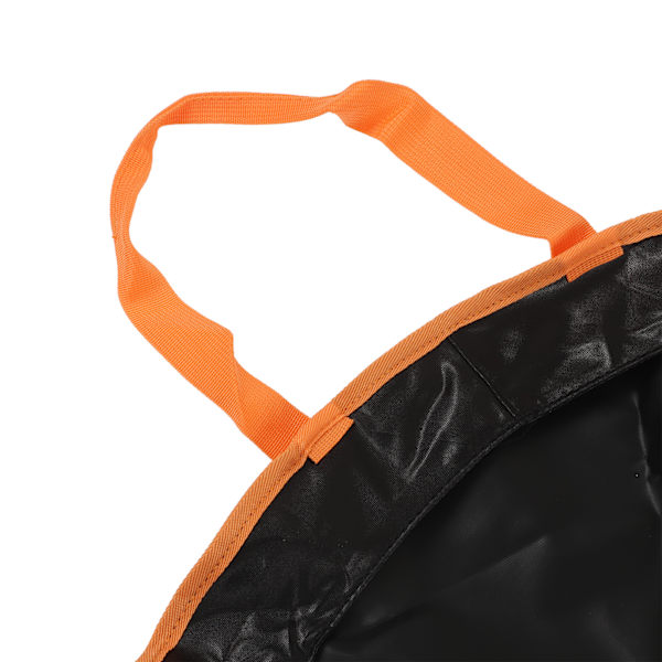 Vattentät surfväxlingsmatta, hopfällbar, bärbar, förvaringspåse för simning, orange sida