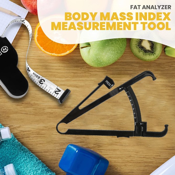 2st Body Fat Caliper - Handhållen BMI Body Fat Mätning