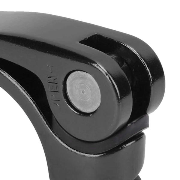 34,9 mm Hållbar Cykel Snabbkoppling Sadelstolpe Klämma Aluminiumlegering Sadelrör Klämma Svart