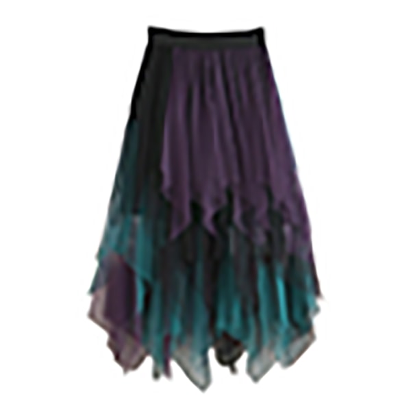 Plisserad kjol tyllkjol asymmetriska kjolar korta skaterkjolar midikjol sommarkjol
