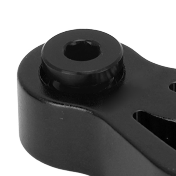 Hopfällbar cykelstamfångare i aluminiumlegering, cykelns främre rörfäste för Brompton 3sixtyBlack