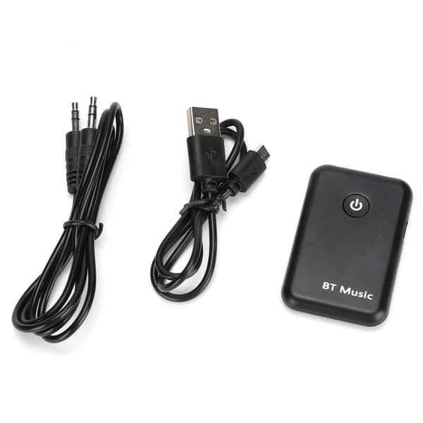 High Fidelity Stereo Bluetooth Transmitter Receiver, Plug and Play Design for Quick Setup, Stable Connection with Up to 10m Range, Built In