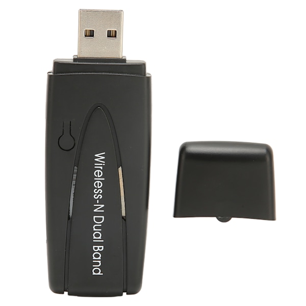 Snabb USB-port Dual Band Trådlös Adapter För PC, 600Mbps Hastighet På 2.4Ghz Och 5Ghz Band, Idealisk För Musiknedladdning, Fildelning Och Multimedia