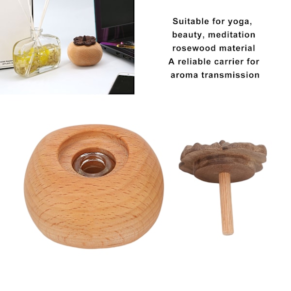 Basfällor för Hemmastudio, Ljudabsorption Högkvalitativt Skum, Förbättra Din Inspelningsplats med Portabel och Kompakt Palisanderdesign, Perfekt Gåva