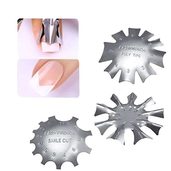 Manikyr DIY-verktyg, Kanttrimmer för oöverträffad precision, Rostfria stålskärare, Praktisk kombination, Återanvändbara blad för hem eller salong, Perfekt