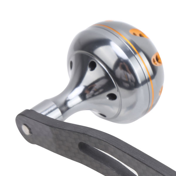 Kolfiske Rulle Handtag Rocker Arm Fiske Tillbehör Delar för Baitcasting (Ruthenium Guld)