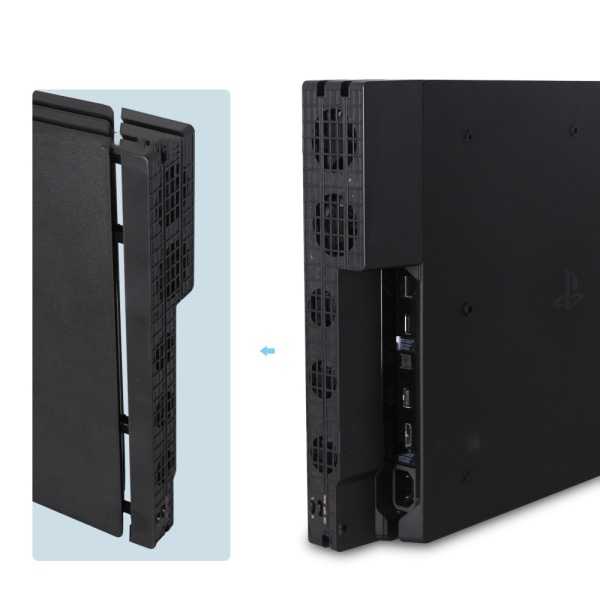 PS4 Pro Turbo Fläkt Fläktkylare Extern Kylluftfläkt USB 5 Kylning