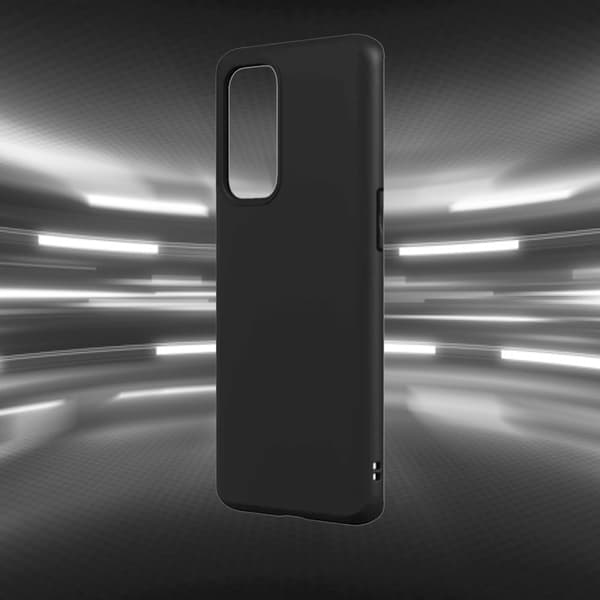Slankt sort cover egnet til OnePlus 9 telefon cover sort