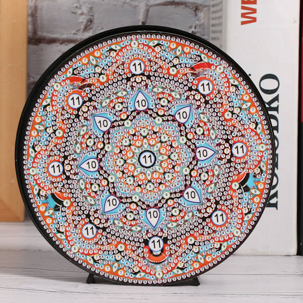 DIY Diamantmålning Nattlampa Specialformad Mandala Diamantmålning HeminredningZXD031