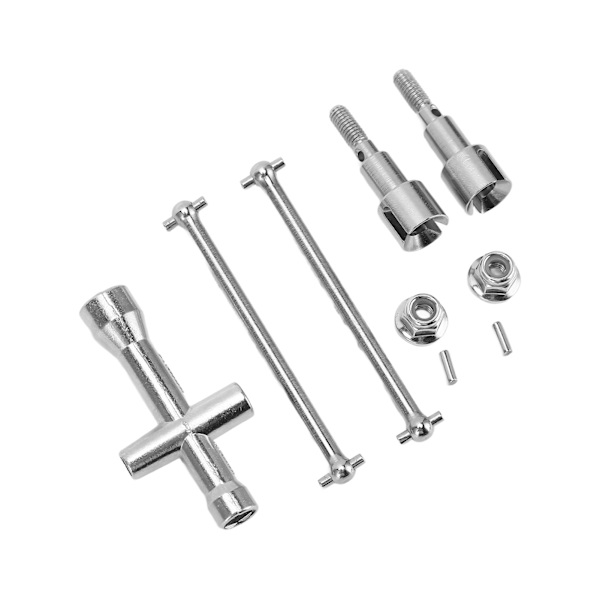 RC Bakre Drivaxel Hög Hårdhet Stål Rostfri för SCY 16101 16102 16103 16201PRO 1/16 RC Bil