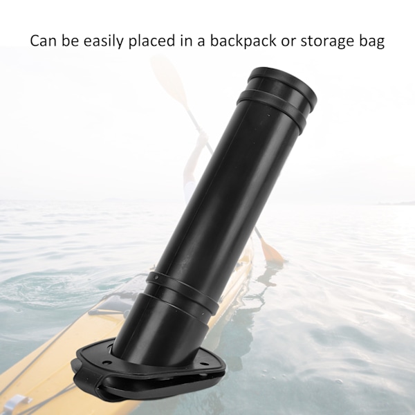 Kayak Däck Infälld Plast Fiske Spöhållare för Fiskeutrustning Tillbehör Verktyg