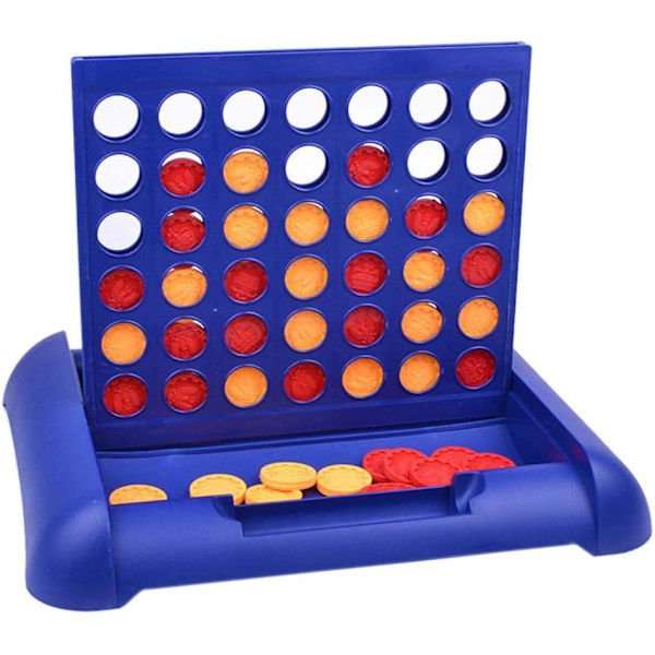 4 i rad Strategispel, 2 spelare, 4 i rad rutnätvägg, 4 i rad spel, lämplig för barn över 6 år