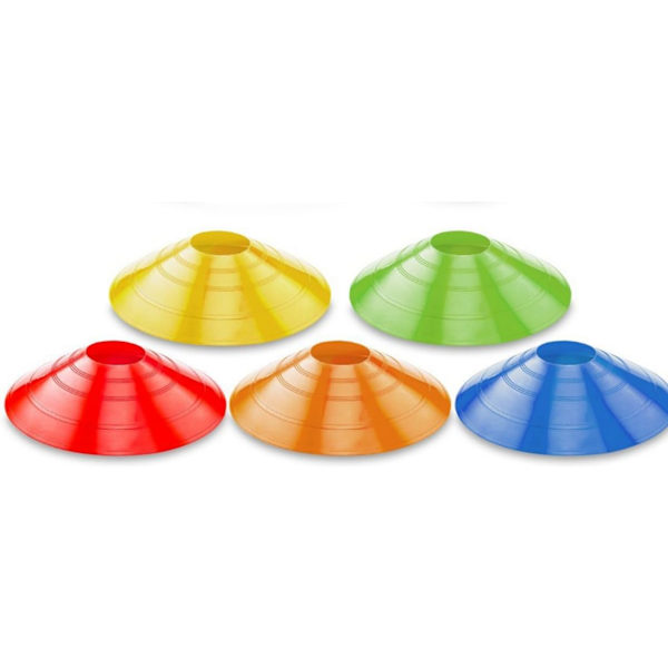Sport Fotboll Disc Koner Set 10-Pack Agility Disc Koner Perfekt för Fotboll, Fotboll, Basket, Fotarbete, Barn, Fältmarkör