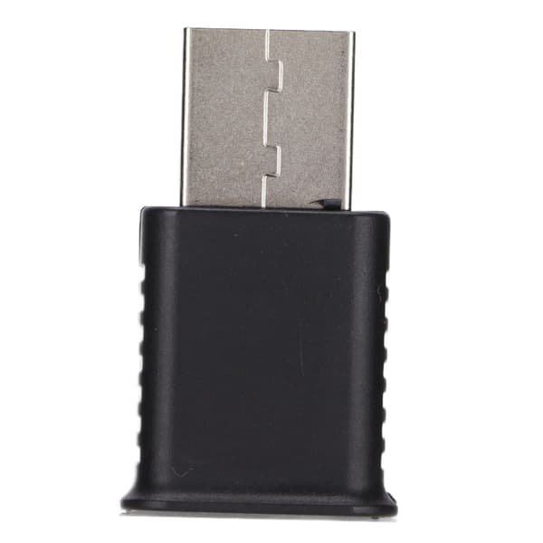 Rød eller blå Bluetooth-adapter, krystalklar lyd trådløs forbindelse til bærbare enheder, Plug and Play multifunktionel LED-lysindikator, support