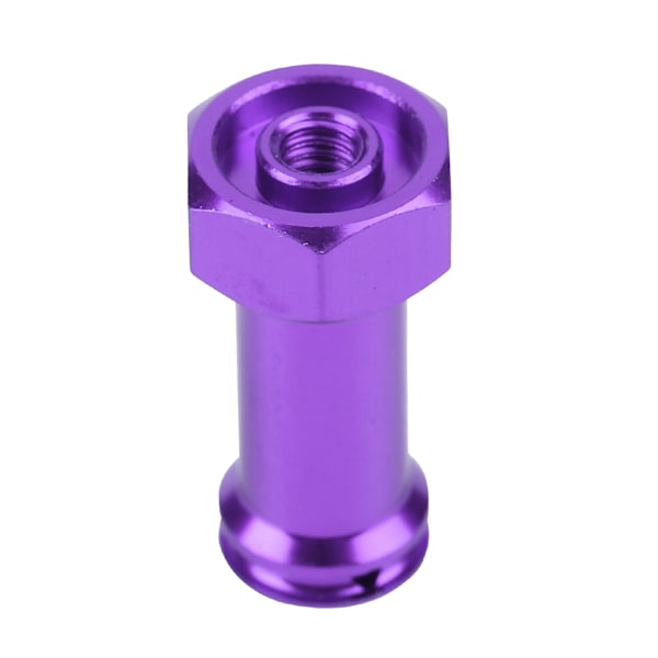 Förlängningskoppling 24 mm längre kombinationsadapter för Traxxas Slash 1/16 RC-bil (lila)