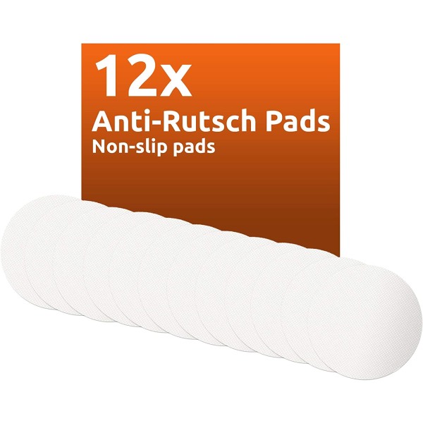 12-Pack Transparent Anti-Slip Pads Badkarssäkerhet