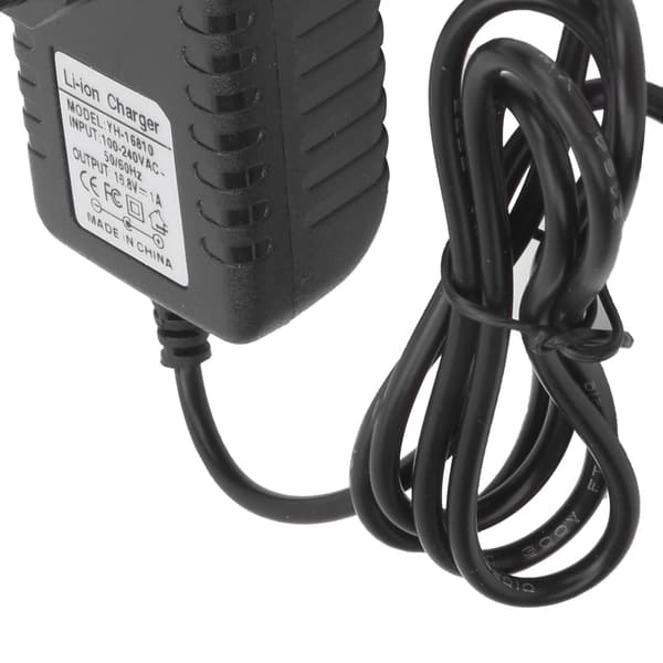 EU-plugg 100–240V 16,8V 1A Litiumbatterilader PC Multi-beskyttelse Ladeadapter
