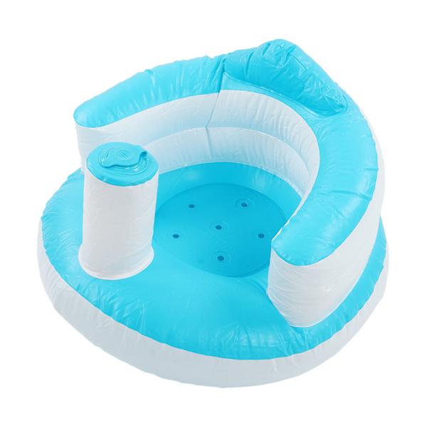 Baby Lärande Stol Spädbarn Uppblåsbar Soffa Press Uppblåsbar Baby Bad Pall Barn Pall