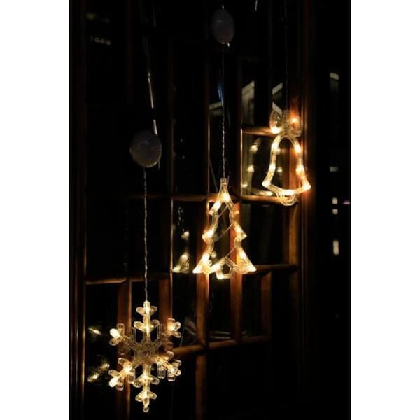 LED Jouluikkunasiluetti