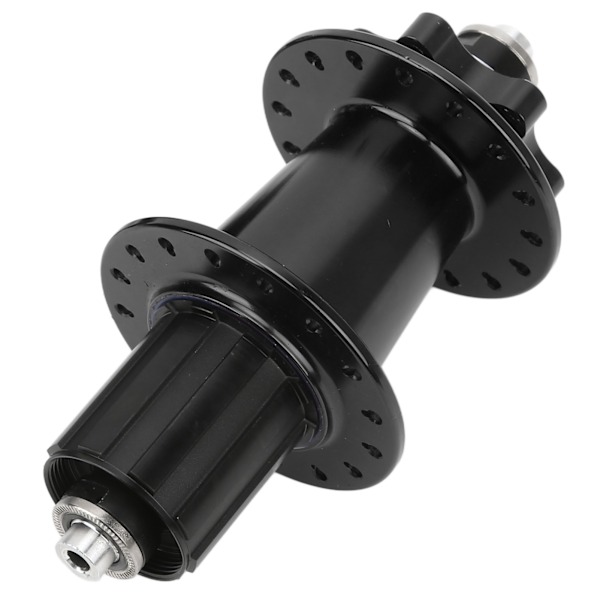 PASAK Cykelskivbroms Snabbkoppling Nav 32 Hål Aluminiumlegering Mountainbike Fram 100mm Bak 135mm Nav Svart