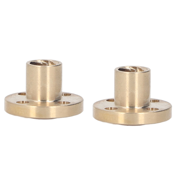 5-pack 3D-skrivar T8x8 Trapezformad Spindlar med Mässingmutter Hög Styrka Noggrann