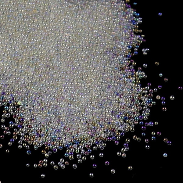 Dekorationer Micro Nail Caviar Pixie Crystals for Nails DIY