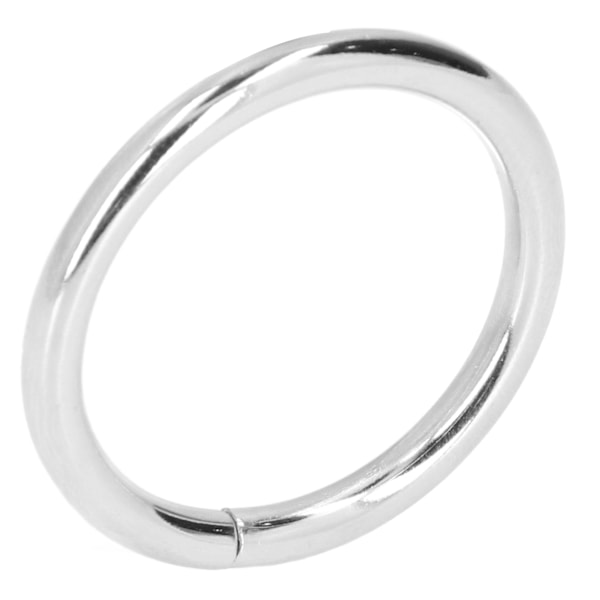 20 st metallringar 4x32mm järn robust hållbar multifunktionell utsökt metall O-ringar silver