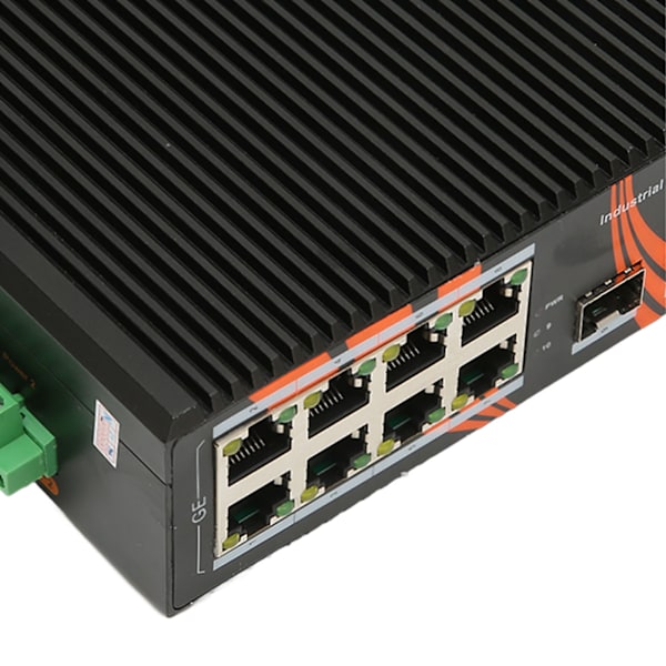 Professionell Gigabit PoE-switch för nätverkssystem, industriell kvalitet som säkerställer pålitlig anslutning under extrema förhållanden, stöder