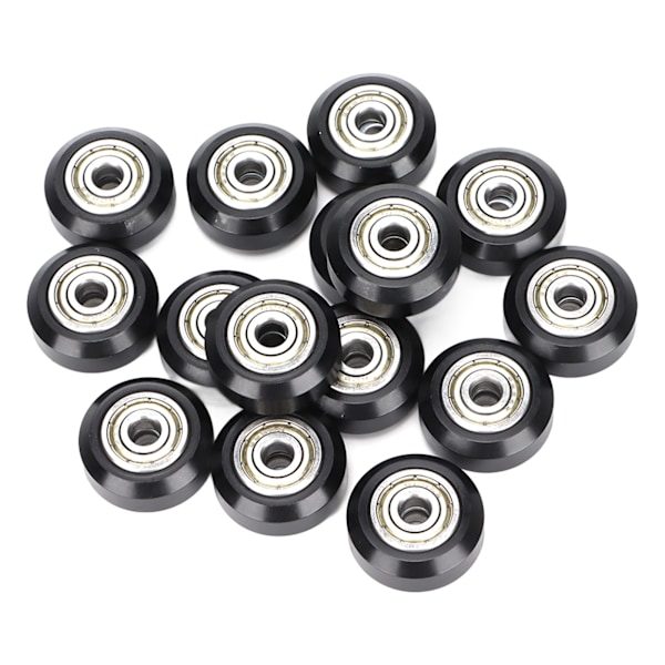 Gantryhjul för Ender 3/3Pro, Hög Utskriftsnoggrannhet 3D-skrivarrullar med Dubbel Lagerdesign, Slitstarkt POM-material Säkerställer Smidig Rörelse Och