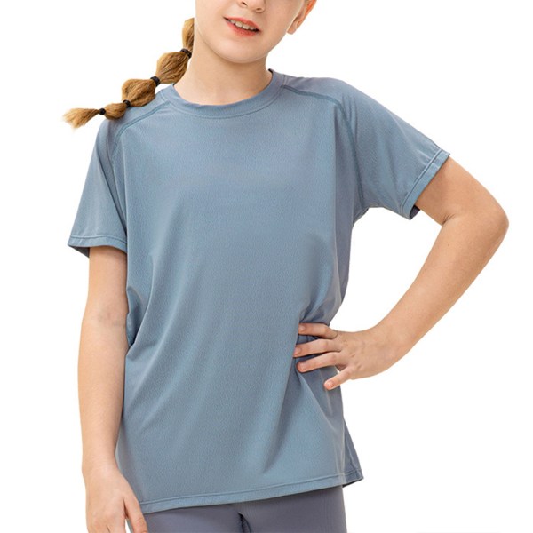 Sport T-shirts för barn Kortärmad rund hals som andas