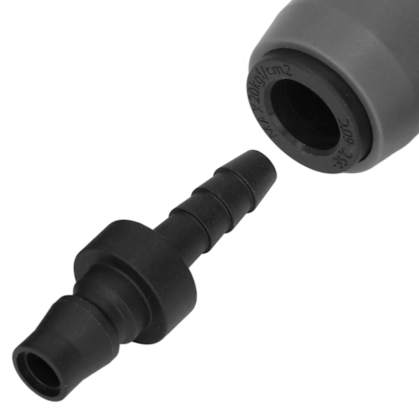 5 Set Snabbkopplingssats C-Typ Självlåsande Luftkoppling Plaststål Pneumatisk Koppling (SH+PH-20)