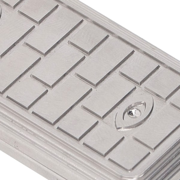 Metallskjutreglage Sensoriskt leksak Kubformade ögonmönster Lindra stress Fingertopp Tryckreglage Leksak
