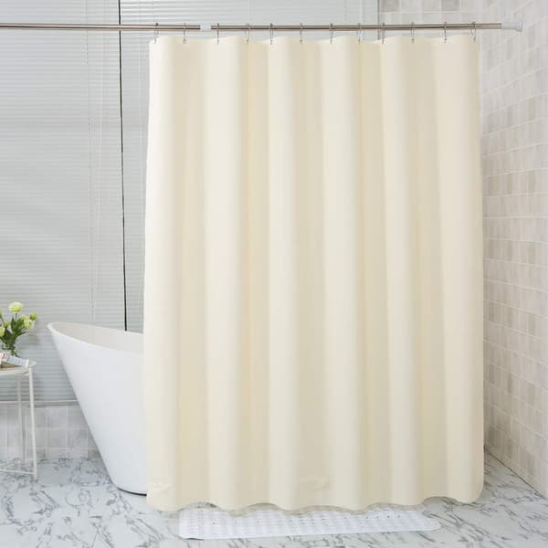 Vattenavvisande Duschdraperifoder, 183 x 183 cm, Maskintvättbart, Rostbeständiga Öljetter, Giftfritt Tyg, Magnetisk Botten, Premium Hem