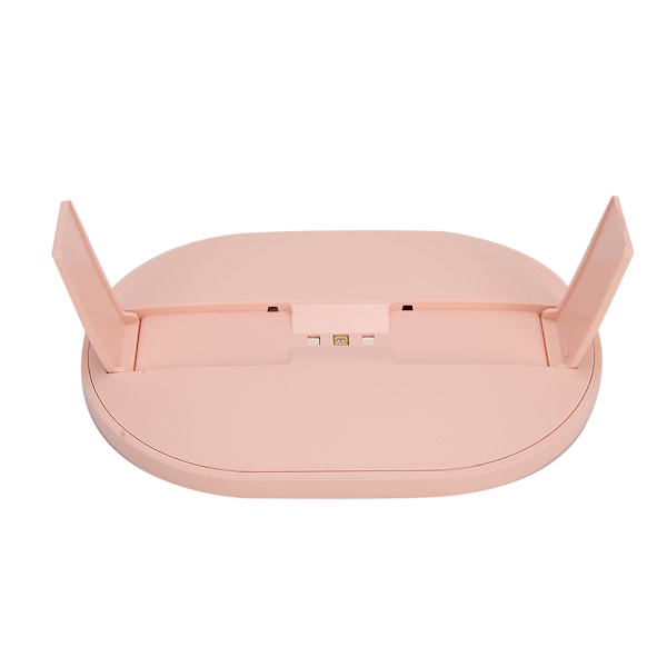Bluetooth-högtalare med CD-spelare, miljövänlig lyssning & anti-hoppskydd, modern design för mångsidig användning (Rosa)