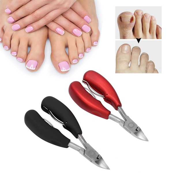 2 st/set Paronychia nagelklippare nagelpedikyr inåtväxta tånagel Olecranon verktygssats