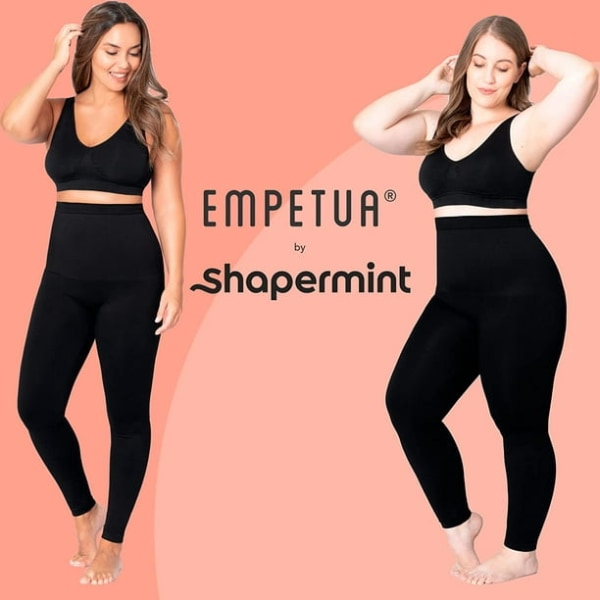 Högmidjade kompressionsleggings - Shapewear för kvinnor