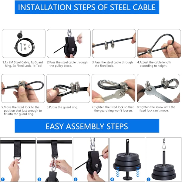 Trissa Styrketräning Pulldown, Underarmsträning LAT Pulldown Kabeltrissa Handledsrulle Sports Arm Styrketräning