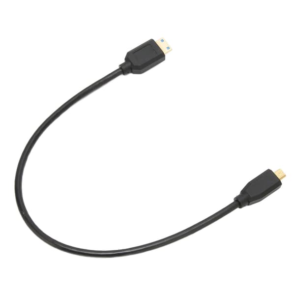 Fremragende dataoverførselsevne HDMI-adaptere, teksturerede materialer af høj kvalitet Mini HD multimedieinterface til mikro-kabel, til
