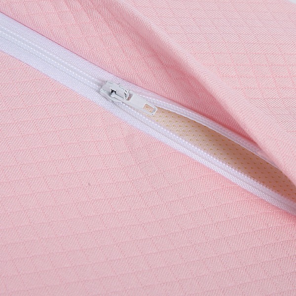 Bekvämt Överdrag för Babynest, Andningsbart Örngott med Memory Foam-inlägg för Extra Stöd, Perfekt för Nyfödda och Spädbarn (52 x 30 x 3,5/2,5 cm)