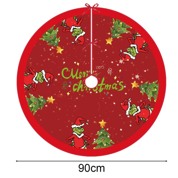 Juletrefot 90cm Juletreløper Treskjørt