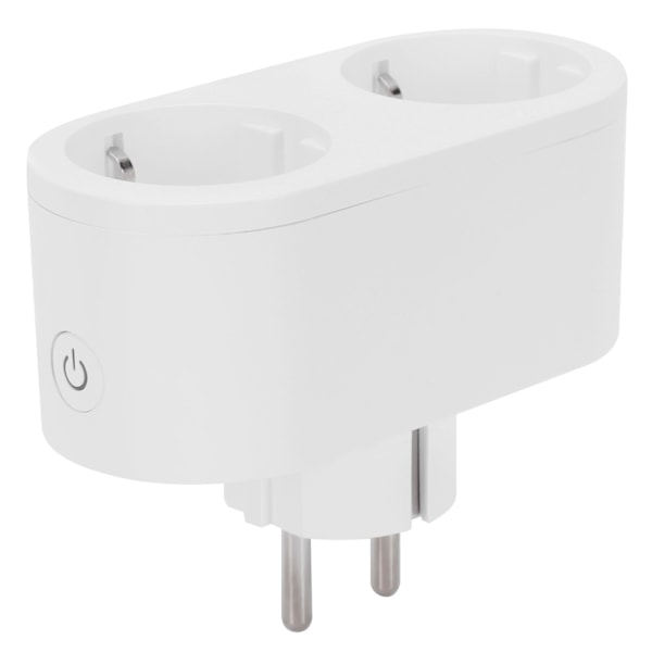 16A WiFi Uttag Intelligent Strömkontakt med Röststyrning Timer EU 100-250V