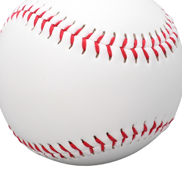 Standard 9 tum handgjorda basebollar gummi inre mjuk baseboll 7,2 cm softboll träningsboll