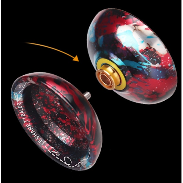 Aluminium Yoyo med Super Stabilitet, Optimerad Fjärilsform för Smidiga Trick, Högkvalitativ Service & Utbytbart Responsivt Lager