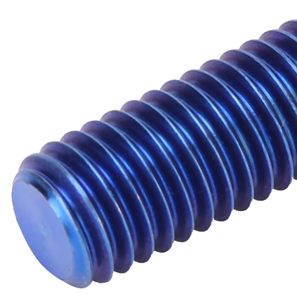 6 st M8x25mm Headset Stem Skruv Styrstångsbult Titanlegering Cykel Reservdel Tillbehör Blå