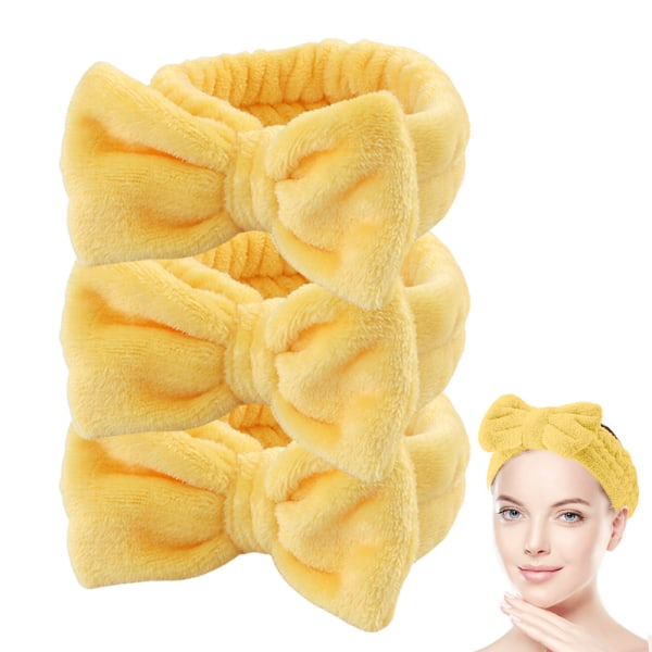 3st Water Ripple Velvet spa Hair Hoop Wash Makeup Pannband