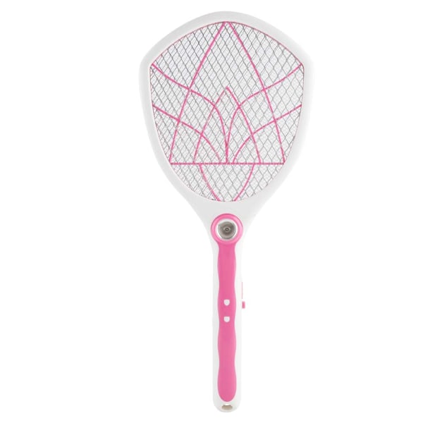 Elektrisk myggfångare Swatter Racket USB Uppladdningsbar Myggdödare(Röd)